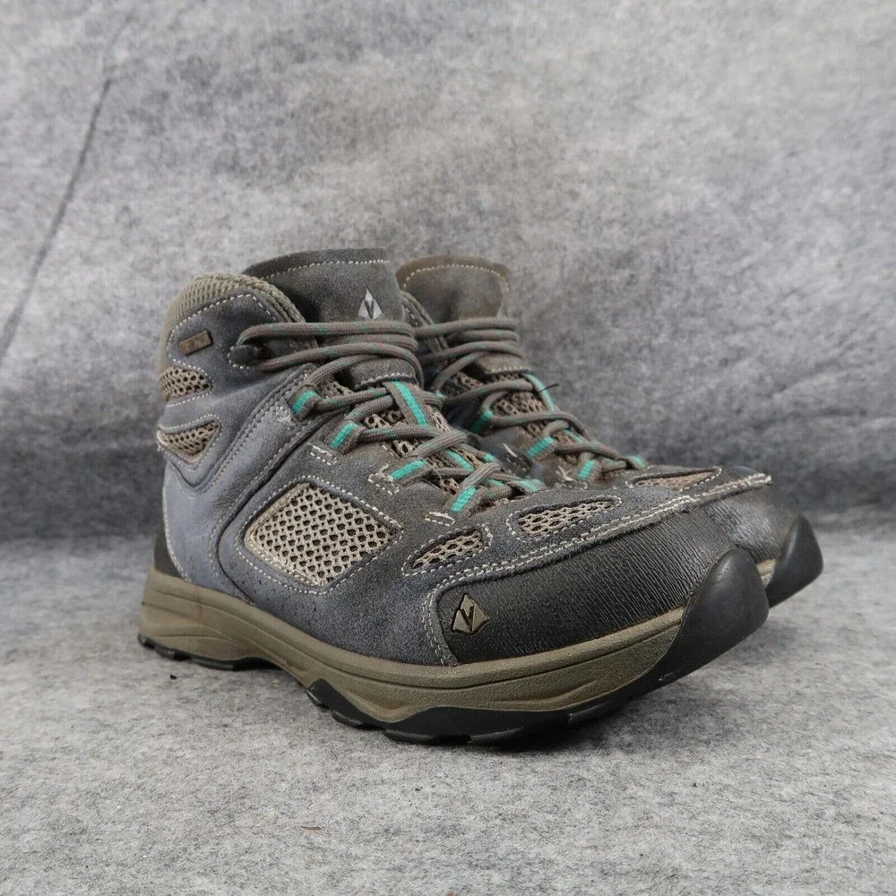 Vasque Shoes Kids 6 Breeze Mid Hiking Boots Lace Up Athletic Sport Trail Active